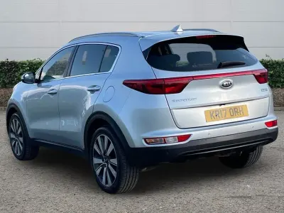 Begagnad Kia Sportage 115 HK (84 kW) 2017 Silver SUV