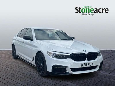 Used BMW 540 M Sport 2018 White Sedan