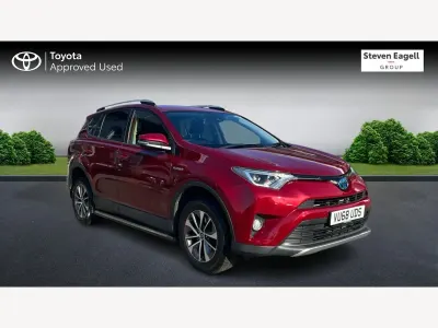 Used Toyota RAV4 Hybrid 2018 Red SUV