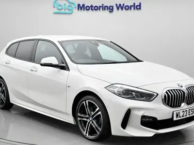 Used BMW 118 M Sport 136 HP (100 kW) 2023 White Hatchback