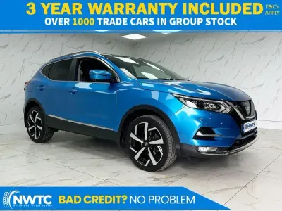 Used Nissan Qashqai S 115 HP (84 kW) 2017 Blue SUV