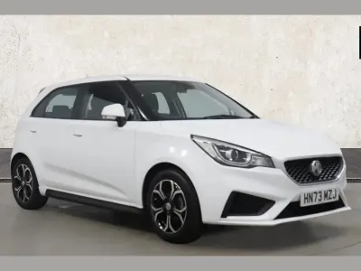 Used MG MG3 Excite 106 HP (77 kW) 2023 White Hatchback