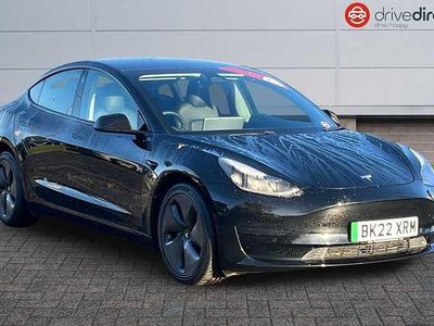 Black Used 2021 Tesla Model 3 Standard Range Sedan | £17,301 (Fair price)