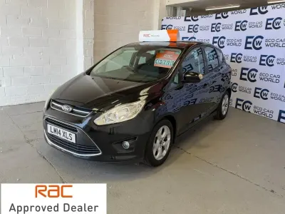 Used Ford C-MAX Zetec 125 HP (91 kW) 2015 Black MPV