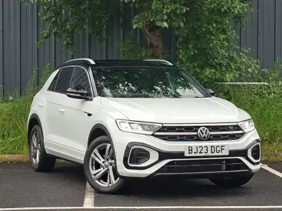 Used VW T-Roc R-line 150 HP (110 kW) 2023 White SUV