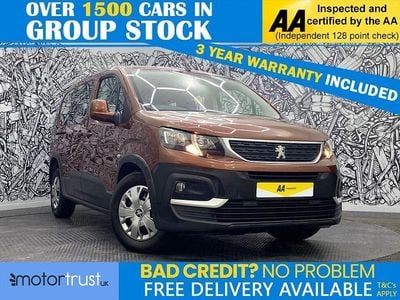 Bronze Used 2020 Peugeot Rifter Active MPV | £10,295 (Fair price)