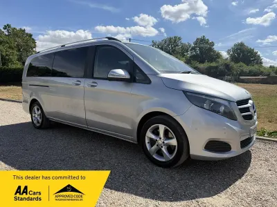 Used Mercedes V220 SE 160 HP (117 kW) 2015 Silver MPV