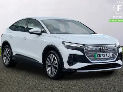 Used Audi Q4 e-tron Sport 125 kW (170 HP) 2022 White SUV
