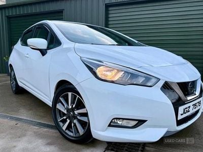 Used Nissan Micra Acenta Limited Edition 90 HP (66 kW) 2018 White Hatchback