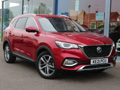 Used MG HS Excite 258 HP (189 kW) 2021 Red SUV
