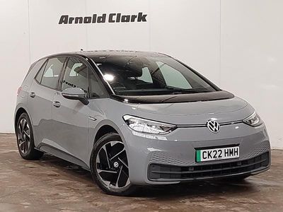 Begagnad VW ID.3 Pro 150 kW (204 HK) 2022 Grå Halvkombi