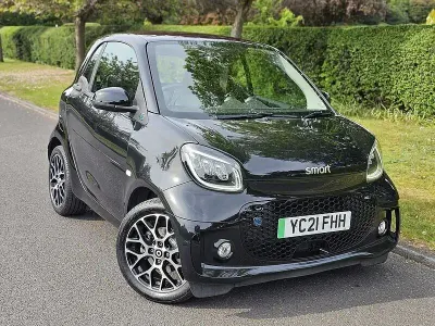 Occasion Smart ForTwo Electric Drive Exclusive 60 kW (82 ch) 2021 Noir Coupé