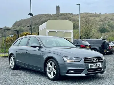 Usado Audi A4 130 CV (95 kW) 2013 Gris Familiar