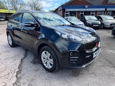 Begagnad Kia Sportage 2016 Svart SUV