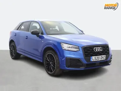 Used Audi Q2 Black Edition 150 HP (110 kW) 2020 Blue SUV