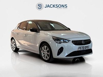 Used Vauxhall Corsa Elite 100 HP (73 kW) 2020 White Hatchback