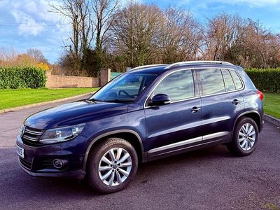 Used VW Tiguan Match 140 HP (102 kW) 2014 Blue SUV
