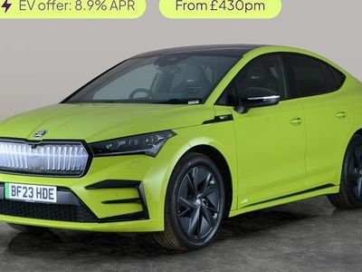 Used Skoda Enyaq iV vRS 219 kW (299 HP) 2023 Green SUV