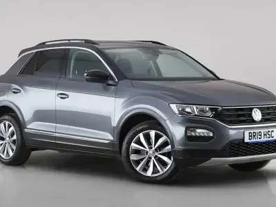 Used VW T-Roc Design 116 HP (85 kW) 2019 Grey SUV
