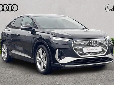 Used Audi Q4 Sportback e-tron S-Line 150 kW (204 HP) 2022 Black SUV