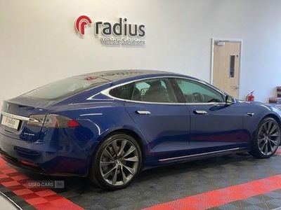 Blue Used 2020 Tesla Model S Long Range AWD Hatchback | £29,990 (A bit pricey)