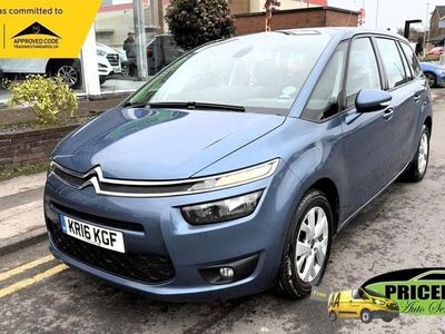 Used Citroën Grand C4 Picasso VTR Sport 120 HP (88 kW) 2016 Blue MPV