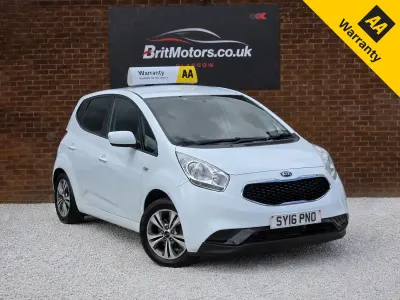 Used Kia Venga 89 HP (65 kW) 2016 White Hatchback