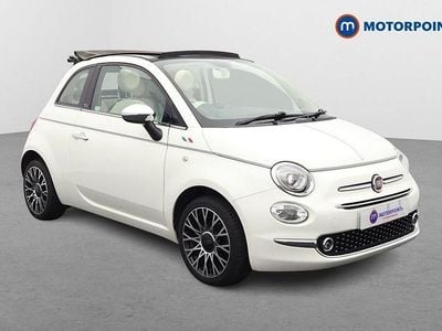 Used Fiat 500 Collezione 2018 White Cabriolet