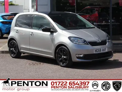 Used Skoda Citigo Colour Edition 60 HP (44 kW) 2018 Silver Hatchback