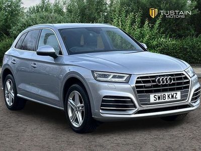 Used Audi Q5 S-Line 190 HP (139 kW) 2018 Silver SUV