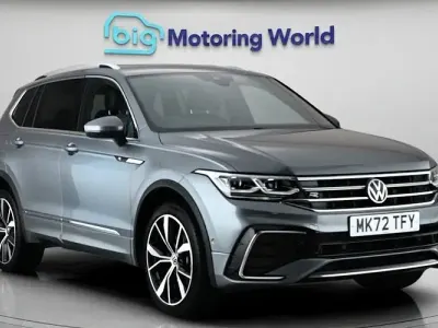 Used VW Tiguan Allspace R-line 150 HP (110 kW) 2022 Grey SUV