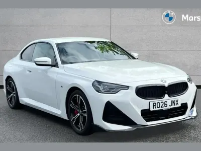 Used BMW 220 M Sport 184 HP (135 kW) 2026 Alpine white Coupe