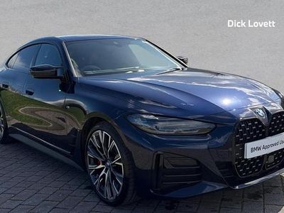 Used BMW M440 M Sport 369 HP (271 kW) 2023 Blue Sedan