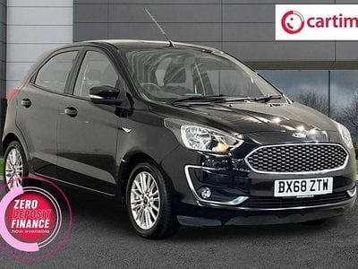 Used Ford Ka Plus Zetec 85 HP (62 kW) 2019 Black Hatchback