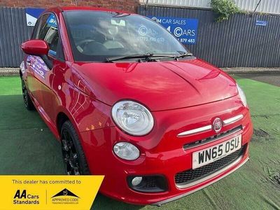 Red Used 2015 Fiat 500 S Hatchback | £4,795 (Good price)
