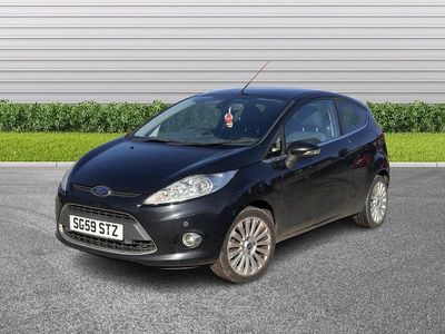 Used Ford Fiesta Titanium 96 HP (70 kW) 2009 Black Hatchback