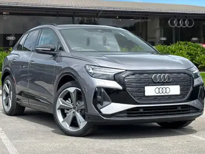 New Audi Q4 e-tron Black Edition 82 kW (112 HP) 2026 Grey SUV