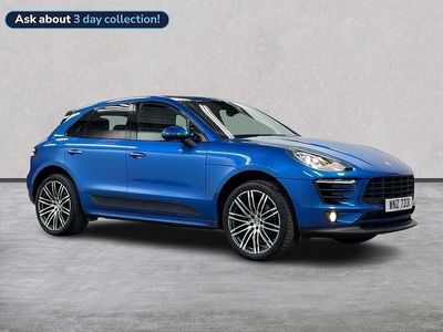 Used Porsche Macan 252 HP (185 kW) 2017 Blue SUV