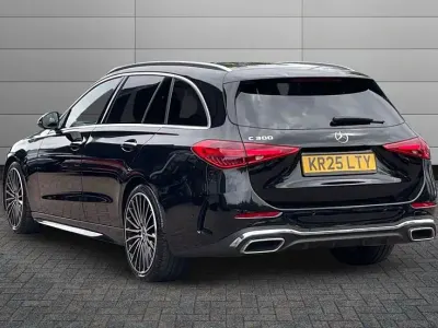 Used Mercedes C300 AMG Line Premium Plus 274 HP (201 kW) 2025 Black Estate
