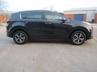 Używany Kia Sportage 2021 Czarny SUV