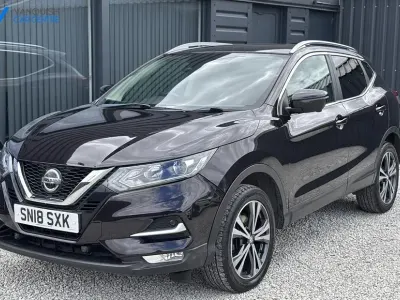 Used Nissan Qashqai N-Connecta 110 HP (80 kW) 2018 Black SUV
