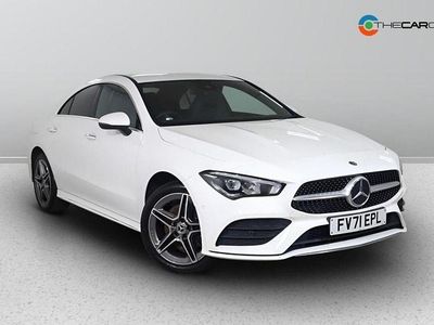 White Used 2021 Mercedes CLA250e AMG line Sedan | £21,475 (Fair price)