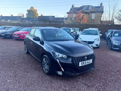 Second-hand Peugeot 208 Active Premium 75 CP (55 kW) 2021 Negru Hatchback