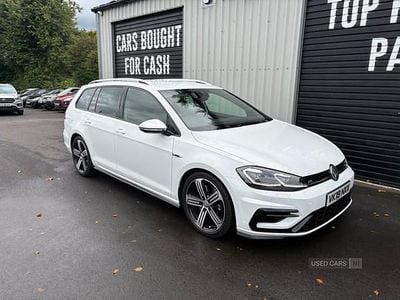 Used VW Golf VII R 300 HP (220 kW) 2019 White Estate