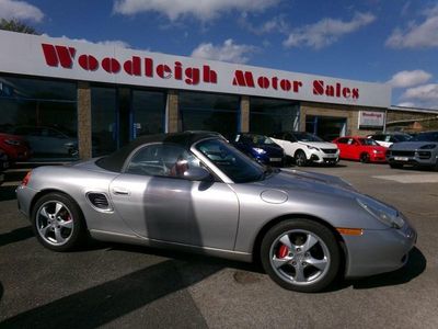 Used Porsche 986 Boxster 220 HP (161 kW) 2002 Silver Cabriolet