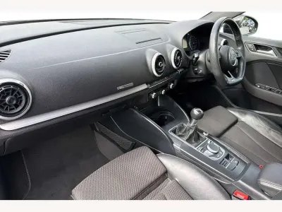 Used Audi A3 Black Edition 150 HP (110 kW) 2017 Black Hatchback