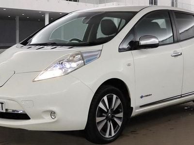 White Used 2016 Nissan Leaf Tekna Hatchback | £3,499 (Fair price)