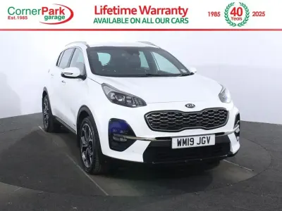 Used Kia Sportage GT-Line 174 HP (127 kW) 2019 White SUV