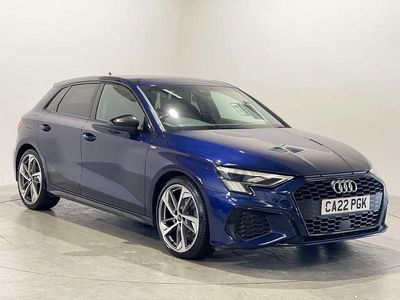 Blue Used 2022 Audi A3 Sportback Business Hatchback | £19,799 (Expensive)
