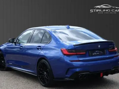 Used BMW 330e M Sport 292 HP (214 kW) 2021 Blue Sedan